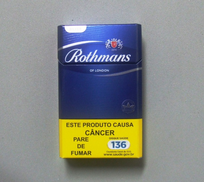 Embalagem de cigarro Rothmans, 12230